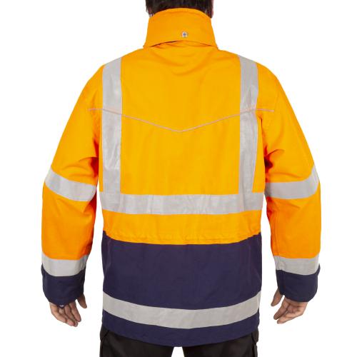 Куртка німецька вологозахисна зі світловідбивачами "Helly Hansen 3M WORK JACKET SCOTCHLITE ™" б/в