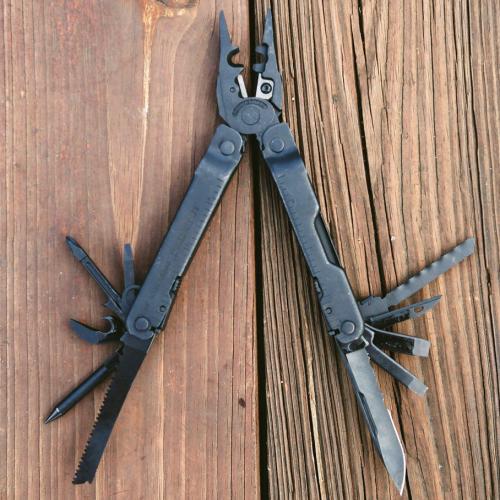 Мультиинструмент Leatherman® "Super Tool® 300 EOD Black" (нейлоновый чехол MOLLE), 831369