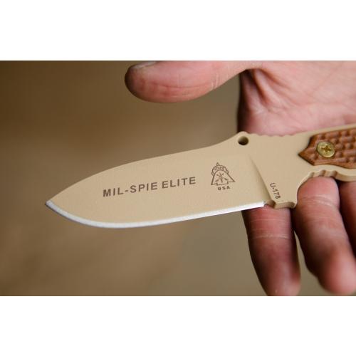 Ніж "TOPS KNIVES Mil-Spie3 Elite, Tan blade and Tan handles"