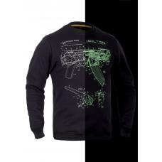 Свiтшот зимовий "AK-47 Rifle Legend" NightGlow Series