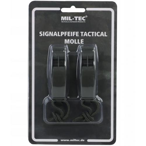 Свисток рятувальний Sturm Mil-Tec "Signaling Whistle Tactical Molle" (2 шт. в комплекті)