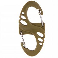 Карабин Sturm Mil-Tec S-HOOK Coyote (10 шт) - Prof1group Карабин Sturm Mil-Tec S-HOOK Coyote (10 шт)