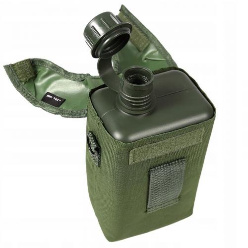 Фляга Sturm Mil-Tec PATROL 2 літри OD з чохлом і ремінцем, 14514001