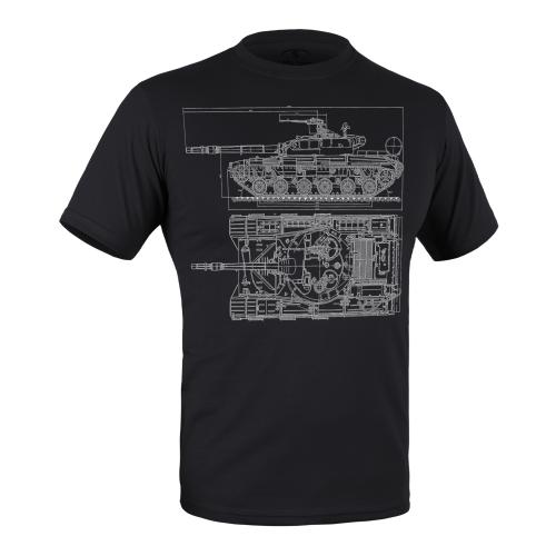 Футболка з малюнком "Armored Force", UA281-29891-BK-TN