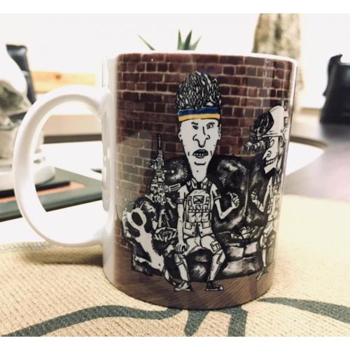 Ceramic mug "Couch Warriors"