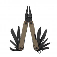 Мультиінструмент Leatherman® "Rebar® Coyote" (нейлоновий чохол, картонна коробка)