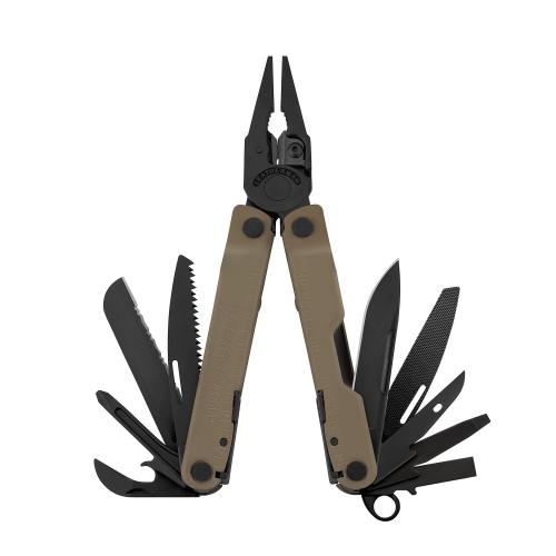 Мультиинструмент Leatherman® "Rebar® Coyote" (нейлоновый чехол, картонная коробка), 832406
