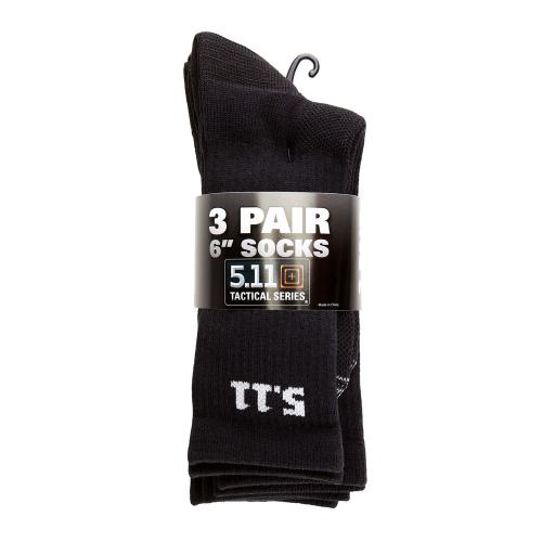 Шкарпетки "5.11 Tactical 3 Pack 6" Socks "(3 пари)
