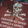 Military style T-shirt "Dangerous Mines", UA281-29891-OD-DNG