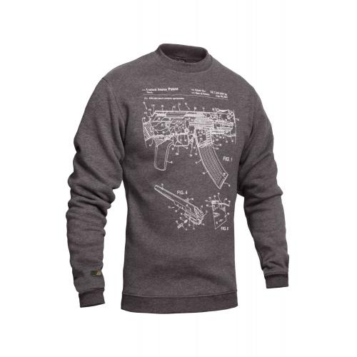Свiтшот зимовий "WS- AK47" (Winter Sweatshirt AK-47 Rifle Legend) , UA281-29911-AK47 - Prof1group Свiтшот зимовий "WS- AK47" (Winter Sweatshirt AK-47 Rifle Legend) , UA281-29911-AK47