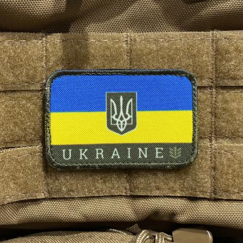 Нашивка на липучці UKRAINE PROF1Group Color, prof1ukr_color