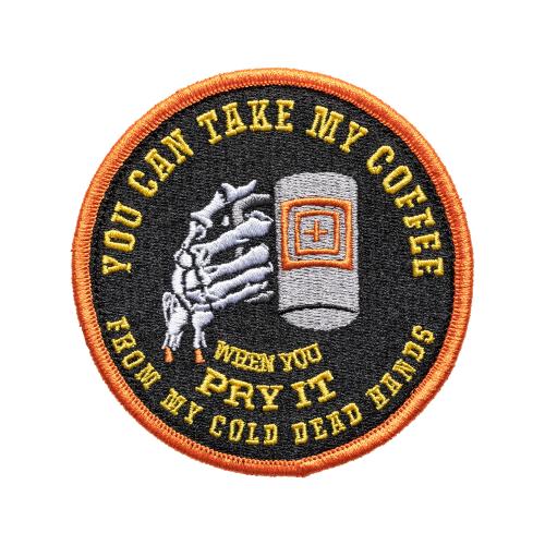 Нашивка "5.11 Tactical Cold Dead Caffeine Patch"