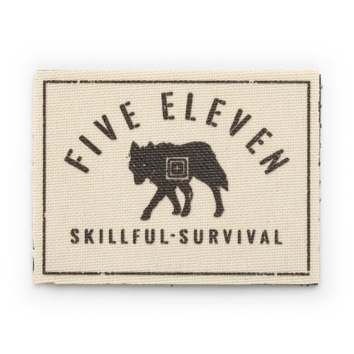 Нашивка "5.11 Tactical Wolf Survival Patch"
