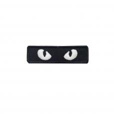 Шеврон вышитый "Cat Eyes" (светонакопительная нить)