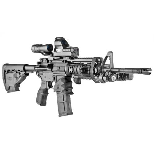 Ручка тактична пістолетна "FAB Defense Rubberized Ergonomic M4 / M16 / AR15 Pistol Grip Black"