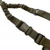 Single-point elastic weapon sling