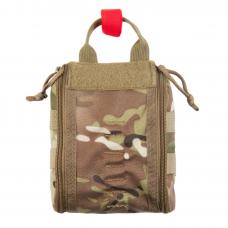 Tactical trauma kit pouch