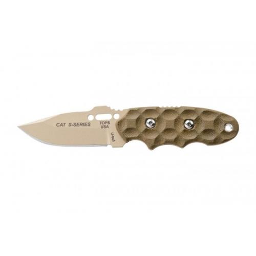 TOPS KNIVES C.A.T. 200 S-Series Coyote Tan