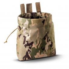 Magazine drop pouch with hard insert