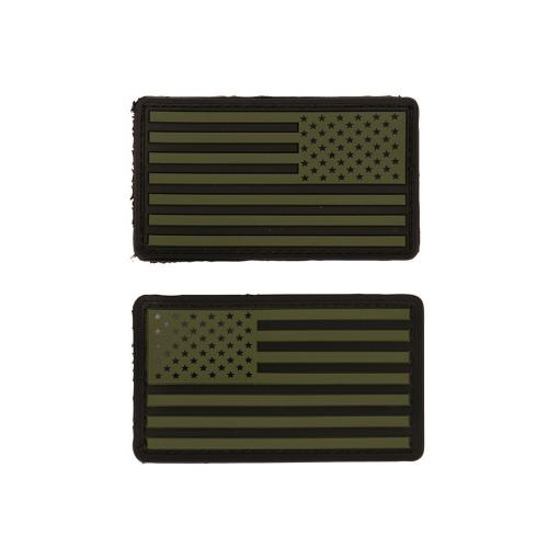 Нашивка на липучці Sturm Mil-Tec "USA Flag Patch PVC" (2 шт)