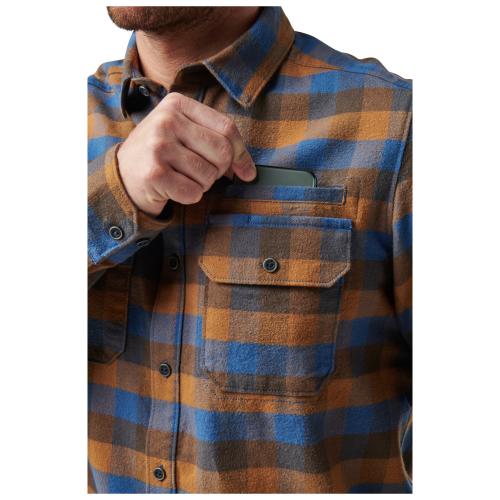 Сорочка тактична "5.11 Tactical® Lester Flannel Plaid Long Sleeve Shirt", 72532-044 - Prof1group Сорочка тактична "5.11 Tactical® Lester Flannel Plaid Long Sleeve Shirt", 72532-044