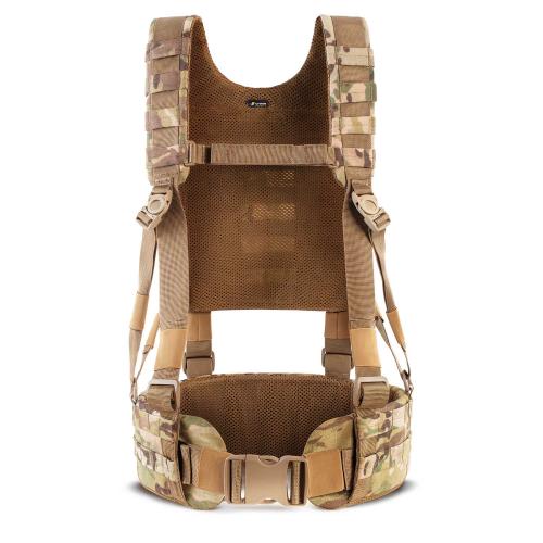 Unloading system PRO shoulder system reinforced with multi-functional straps (unloading system for the ballistic package)
