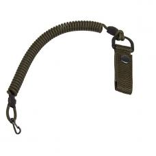 Pistol lanyard with carbine, army green