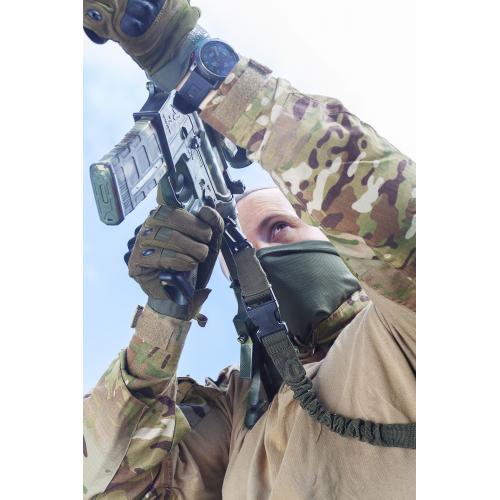 One-point elastic weapon sling MAX (swivel + carbine)