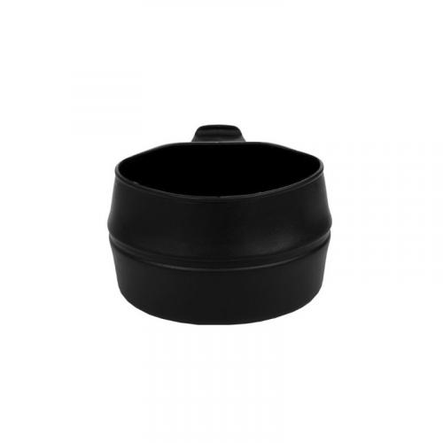 BLACK FOLD-A-CUP® COLLAPSIBLE CUP 200 ML