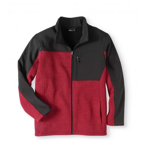 Куртка утеплююча "SwissTech Big Men's Sweater Fleece Jacket"