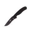 Folding knife Ontario "RAT I Folder Black Serrated"