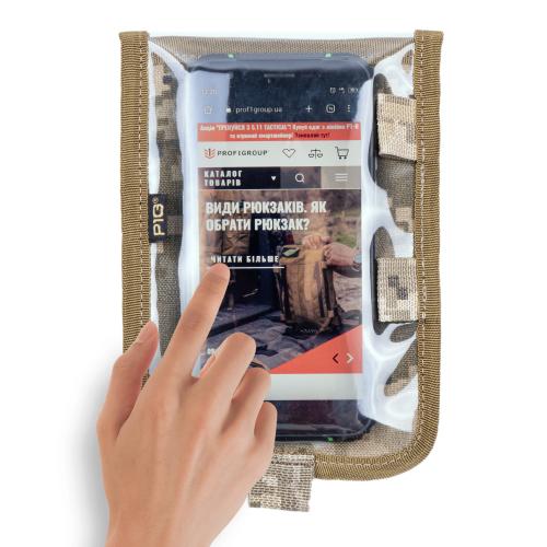 Smartphone and document pouch "TOUCH SCREEN"