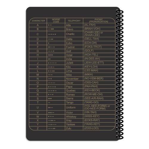 Блокнот всепогодний Ecopybook Tactical "Для розвідника ARTILLERY" (A5), ET-notebook-3