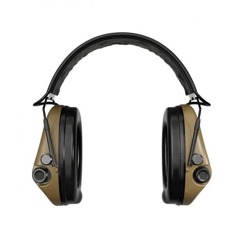 Active Headphones Sordin "Supreme Mil AUX Slim Headband Sand"