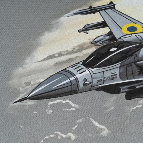 Military style T-shirt "F-16"