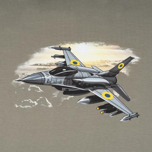 Футболка з малюнком "F-16", UA281-29891-FG-F16