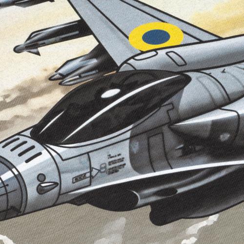Футболка з малюнком "F-16", UA281-29891-FG-F16