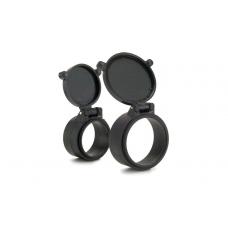 Quick-release protective caps for Trijicon® input and output sight lenses