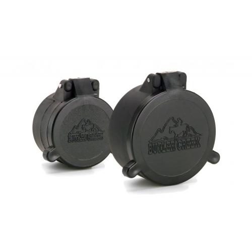 Quick-release protective caps for Trijicon® input and output sight lenses