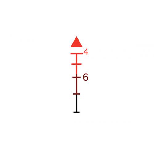 Приціл коліматорний "Trijicon ACOG 4x32 Scope with Red Dual Illumination Triangle Reticle BAC"