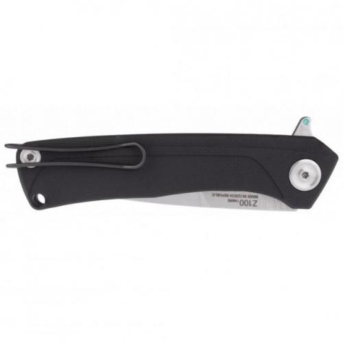 Нож складной ANV Knives "Z100" (Liner lock, G10 Black, Plain edge), ANVZ100-008