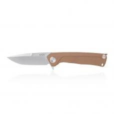Нож складной ANV Knives "Z100" (Liner lock, G10 Coyote, Plain edge)