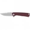 Folding knife ANV Knives "Z100" (Liner lock, G10 Red, Plain edge), ANVZ100-014