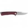 Folding knife ANV Knives "Z100" (Liner lock, G10 Red, Plain edge), ANVZ100-014