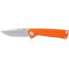 Folding knife ANV Knives "Z100" (Liner lock, G10 Orange, Plain edge)