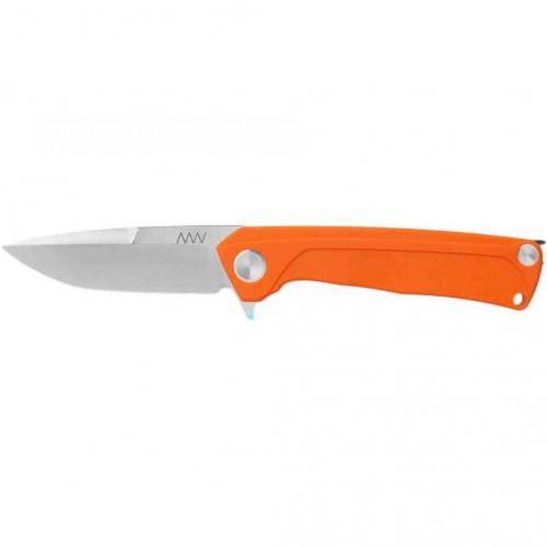 Ніж складний ANV Knives "Z100" (Liner lock, G10 Orange, Plain edge), ANVZ100-015 - Prof1group Ніж складний ANV Knives "Z100" (Liner lock, G10 Orange, Plain edge), ANVZ100-015