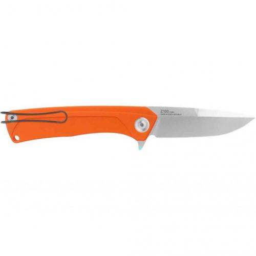 Ніж складний ANV Knives "Z100" (Liner lock, G10 Orange, Plain edge), ANVZ100-015 - Prof1group Ніж складний ANV Knives "Z100" (Liner lock, G10 Orange, Plain edge), ANVZ100-015