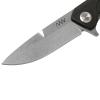 Folding knife ANV Knives "Z100" (Liner lock, GRN Black, Plain edge), ANVZ100-047