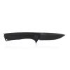 Нож складной ANV Knives "Z100" (DLC, Liner lock, G10 Black, Plain edge)