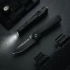 Нож складной ANV Knives "Z200" (DLC, Liner lock, G10 Black, Plain edge), ANVZ200-018